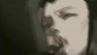 Japanese Hentai Gets Licked Her wet pussy and tits by bandits in Japan