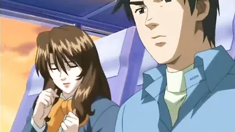 Japanese Hentai Gets Licked Her wet pussy and tits by bandits in Japan