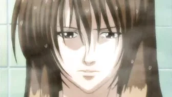 Japanese Hentai Gets Licked Her wet pussy and tits by bandits in Japan