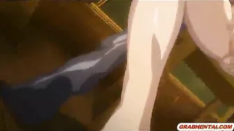 Hentai Bondage College Girl's Wet Creampie Adventure