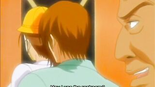 Bondage Hentai with Spread Pussy Gets Water Cannon