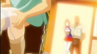 Bondage Hentai with Spread Pussy Gets Water Cannon