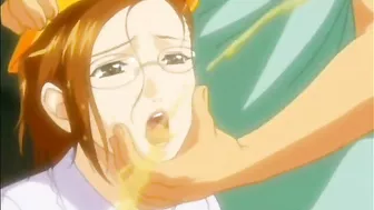 Bondage Hentai with Spread Pussy Gets Water Cannon