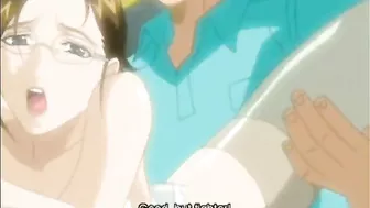 Bondage Hentai with Spread Pussy Gets Water Cannon