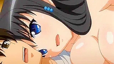 Japanese Anime Hentai - Two Busty Girls Share a Big Cock