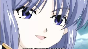 Busty Anime Princess Sucks Big Cock in Hentai Sex Scene