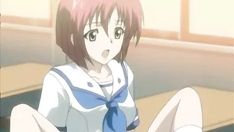 Hentai Japanese Shaving Dildo in Captive Shaved Pussy, Anime