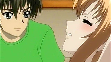 Hentai Japanese Shaving Dildo in Captive Shaved Pussy, Anime