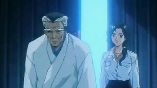 Japanese Schoolgirl Gets Poked by Old Pervert in Hentai Sex Romp