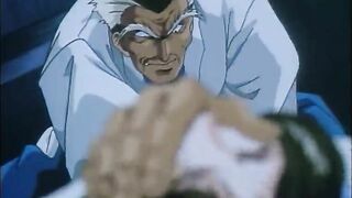 Japanese Schoolgirl Gets Poked by Old Pervert in Hentai Sex Romp