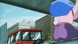 Japanese Schoolgirl Gets Poked by Old Pervert in Hentai Sex Romp