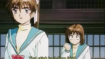 Japanese Schoolgirl Gets Poked by Old Pervert in Hentai Sex Romp