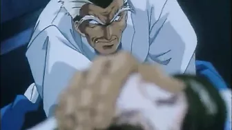 Japanese Schoolgirl Gets Poked by Old Pervert in Hentai Sex Romp