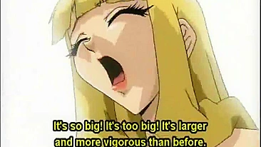 Hentai Princess Sucks and Fucks Monster Cock - Virgin Anime