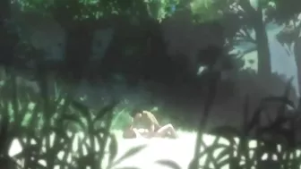 Virgin Cutie Gets Poked by Stranger in the Forest