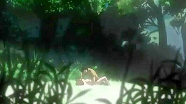 Virgin Cutie Gets Poked by Stranger in the Forest