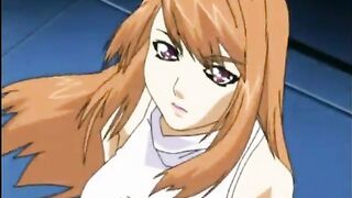 Busty Futagirls Fucking Hard Outside, hentai,  cartoon,  anime