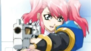 Busty Futagirls Fucking Hard Outside, hentai,  cartoon,  anime