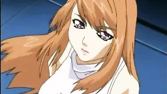 Busty Futagirls Fucking Hard Outside, hentai,  cartoon,  anime