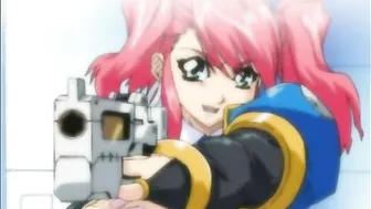 Busty Futagirls Fucking Hard Outside, hentai,  cartoon,  anime