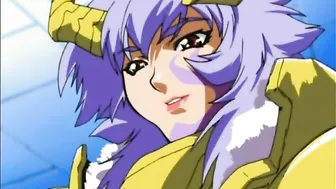 Busty Futagirls Fucking Hard Outside, hentai,  cartoon,  anime