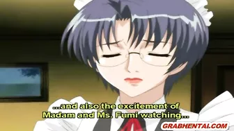 Chained Hentai Virgin With Muzzled Fucked By Blind Anime Guy, 80-100 chars