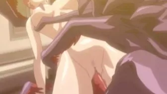 Hentai Monster Hard Fucked A Busty Anime Lady