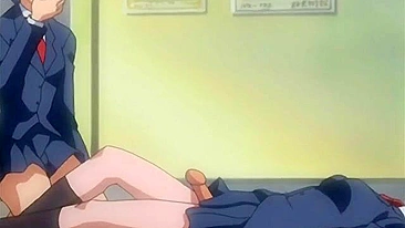 Redhead Futagirl's Anal Playtime in Cartoon Anime Hentai