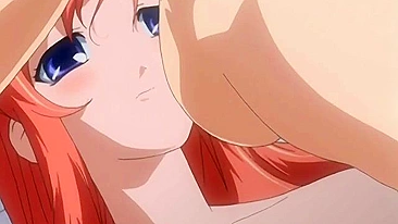 Redhead Futagirl's Anal Playtime in Cartoon Anime Hentai