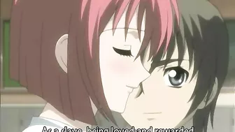 Bondage Hentai Sucking Cock and Cumming in Her Tits