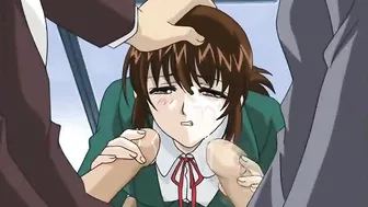 Japanese Hentai Teacher Gangbang by Bandits