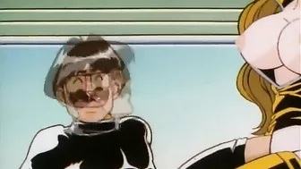 Shemale Hentai Big Cock Fucks Busty Anime With Dildo in Ass