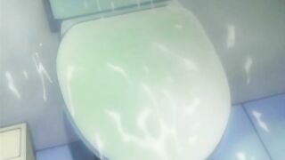 Busty Futagirl Gets Nipple and Dick Handjob in Hentai Cartoon Anime