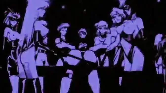 Chained Hentai With A Muzzle Gets Whipped, bondage,  chained,  hentai