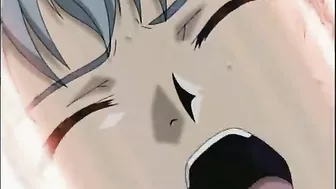 Electric Bondage and Mouth Fucking of Muscular Hentai Girl Electric Bondage and Mouth Fucking of Muscular Hentai Girl