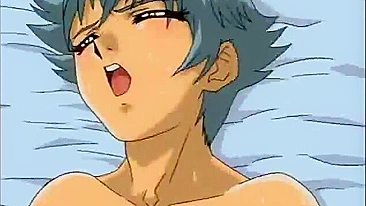 Electric Bondage and Mouth Fucking of Muscular Hentai Girl