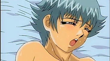 Electric Bondage and Mouth Fucking of Muscular Hentai Girl