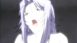Bondage Hentai Riding Dildo Dick in the Chair