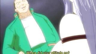 Bondage Hentai Riding Dildo Dick in the Chair