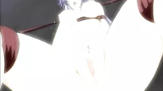 Bondage Hentai Riding Dildo Dick in the Chair