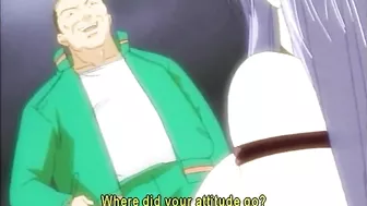 Bondage Hentai Riding Dildo Dick in the Chair