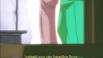 Bondage Hentai Riding Dildo Dick in the Chair