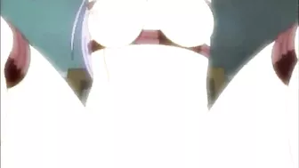 Bondage Hentai Riding Dildo Dick in the Chair