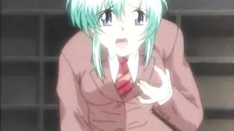 Bondage Hentai Riding Dildo Dick in the Chair