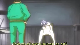 Bondage Hentai Riding Dildo Dick in the Chair