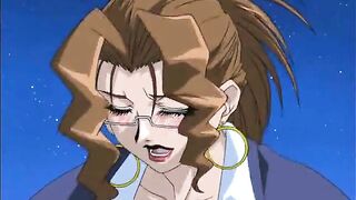 Hentai Girl Sucks Big Black Cock and Gets Facial Cum