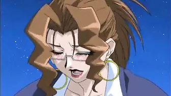 Hentai Girl Sucks Big Black Cock and Gets Facial Cum