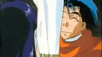 Bondage Hentai Gets Licked and Fucked Wet Pussy in the Dungeon