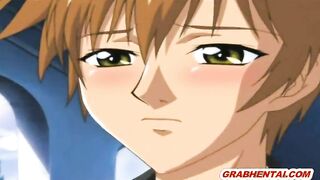Hentai Porn Video - Captive Guy Gets Blowjob and Sucking his Cock