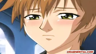 Hentai Porn Video - Captive Guy Gets Blowjob and Sucking his Cock